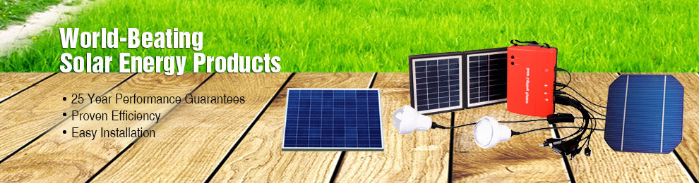 Guaranteed Quality Solar Products At Wholesale Prices!